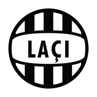 Laci soccer team logo listed in soccer teams decals.