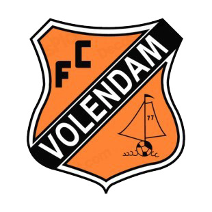 FC Volendam soccer team logo listed in soccer teams decals.