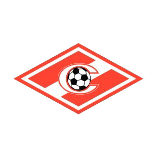 FC Spartak Moscow listed in soccer teams decals.