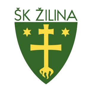 Sk Zilina soccer team logo listed in soccer teams decals.