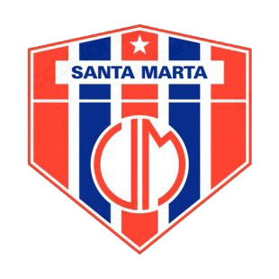 Santa Marta soccer team logo listed in soccer teams decals.