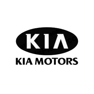 Kia motors logo listed in kia decals.