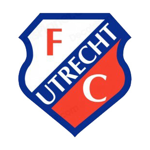 FC Utrecht soccer team logo listed in soccer teams decals.