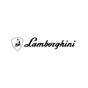 Lamborghini toro logo lamborghini transport (models), decal sticker #1341