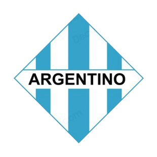 Argentina Foot Ball Club de Humberto soccer team logo listed in soccer teams decals.