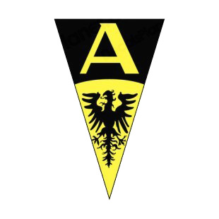 Alemannia Aachen soccer team logo listed in soccer teams decals.