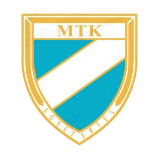 MTK soccer team logo listed in soccer teams decals.