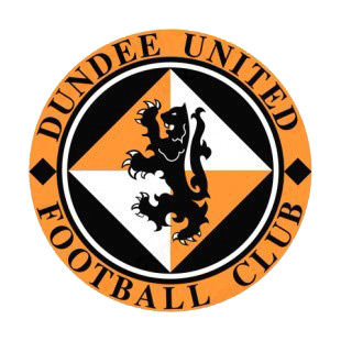 Dundee United FC soccer team logo listed in soccer teams decals.