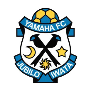 Jubilo Iwata soccer team logo listed in soccer teams decals.