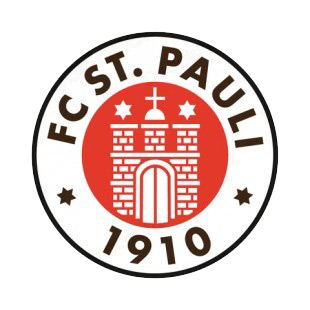 FC St Pauli soccer team logo listed in soccer teams decals.