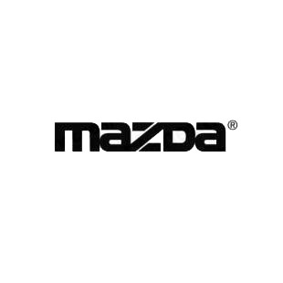 Mazda logo listed in mazda decals.