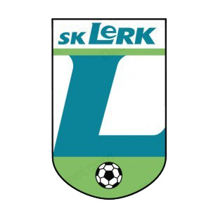 Lerk soccer team logo listed in soccer teams decals.