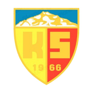 Kayserispor soccer team logo listed in soccer teams decals.