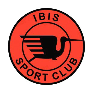 Ibis Sport Club soccer team logo listed in soccer teams decals.