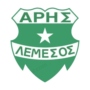 Aris soccer team logo listed in soccer teams decals.