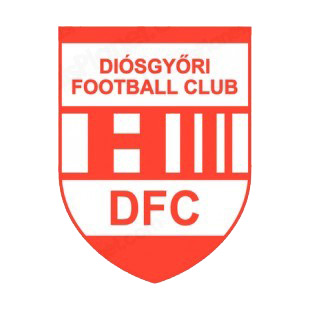 Diosgyori FC soccer team logo listed in soccer teams decals.