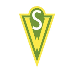 Santiago Wanderers soccer team logo listed in soccer teams decals.