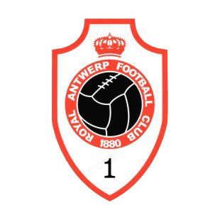 Royal Antwerp FC soccer team logo listed in soccer teams decals.