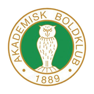 Akademisk Boldklub soccer team logo listed in soccer teams decals.