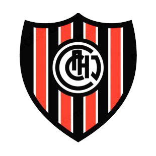 Club Atletico Chacarita Juniors  soccer team logo listed in soccer teams decals.