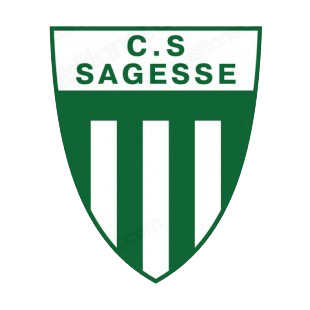 Club Sportif La Sagesse soccer team logo listed in soccer teams decals.