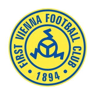 First Vienna FC soccer team logo listed in soccer teams decals.