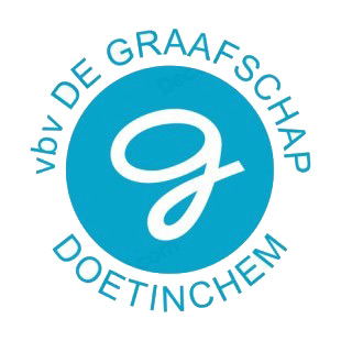 De Graafschap soccer team logo listed in soccer teams decals.