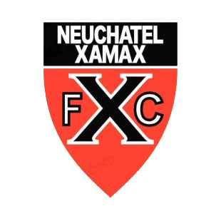 Neuchatel Xamax Football Club soccer team logo listed in soccer teams decals.