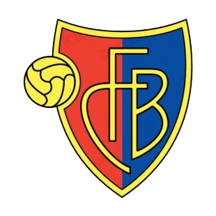 FC Basel soccer team logo listed in soccer teams decals.