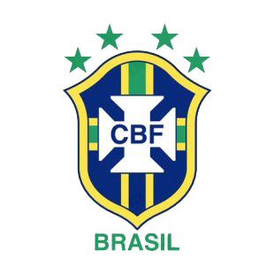 Brazilian Football Confederation logo listed in soccer teams decals.