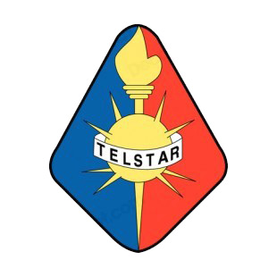 Telstar soccer team logo listed in soccer teams decals.
