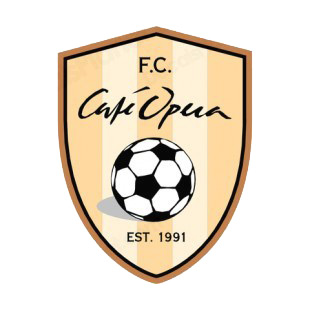 FC Cafe Opera soccer team logo listed in soccer teams decals.