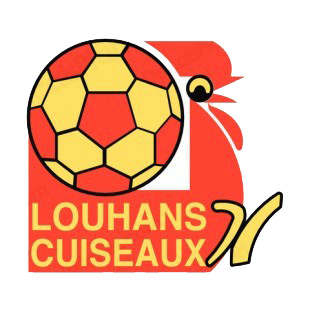 Louhans cuiseaux soccer team logo listed in soccer teams decals.