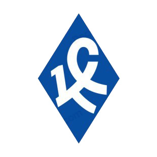 FC Krylia Sovetov Samara soccer team logo listed in soccer teams decals.