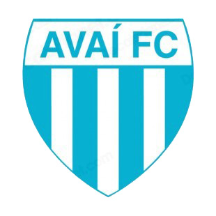 Avai Futebol Clube soccer team logo listed in soccer teams decals.