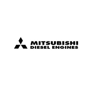 Mitsubishi Diesel engines listed in mitsubishi decals.