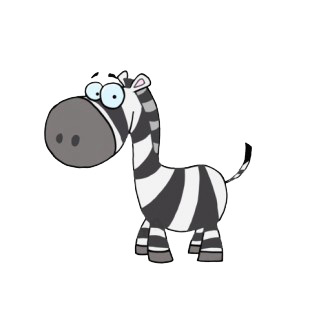 Zebra  listed in characters decals.