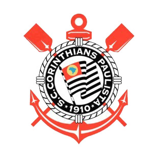 Sport Club Corinthians Paulista soccer team logo listed in soccer teams decals.