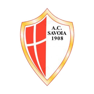 Football Club Savoia 1908 soccer team logo listed in soccer teams decals.
