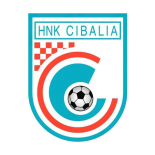 HNK Cibalia soccer team logo listed in soccer teams decals.