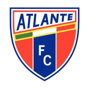 Atlante FC soccer team logo listed in soccer teams decals.
