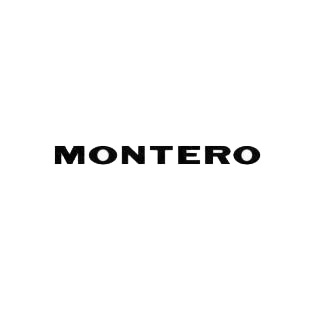 Mitsubishi Montero listed in mitsubishi decals.
