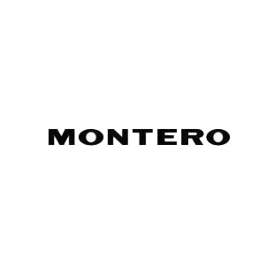 Mitsubishi Montero listed in mitsubishi decals.
