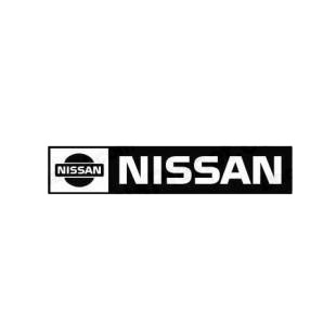 Nissan logo listed in nissan decals.