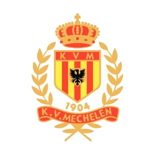 KV Mechelen soccer team logo listed in soccer teams decals.