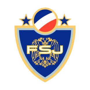 Football Association of Yugoslavia logo listed in soccer teams decals.