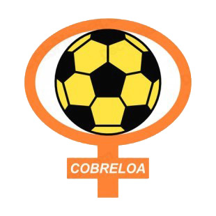 Cobreloa soccer team logo listed in soccer teams decals.