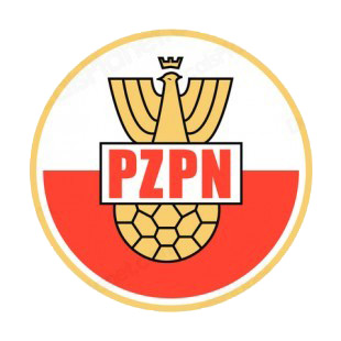 Polish Football Association logo listed in soccer teams decals.