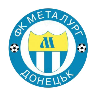 FK Metalurg Donetsk soccer team logo listed in soccer teams decals.