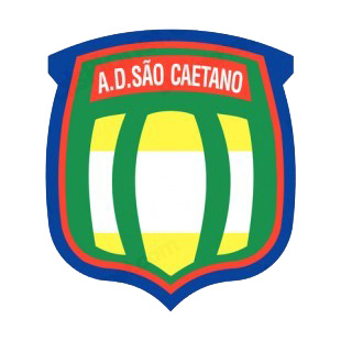 Associacao Desportiva Sao Caetano soccer team logo listed in soccer teams decals.